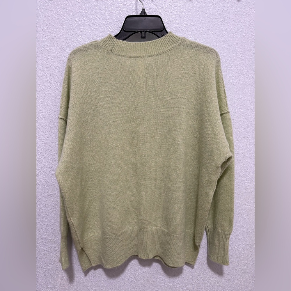 New Aritzia the group mount luxe oversized 100%cashmere sweater Sz2 MSRP:$198 - Picture 5 of 9